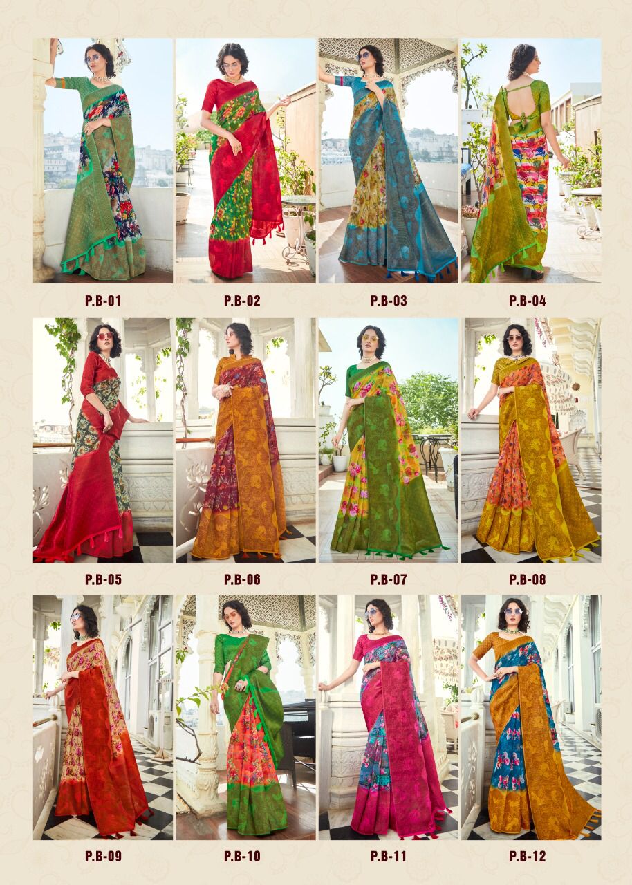 Shvetambar Paniyaram Boutiqe Fancy Soft Cotton Saree Collection
